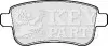 Гальмiвнi колодки дисковi KEYPARTS KBP2124 (фото 1)