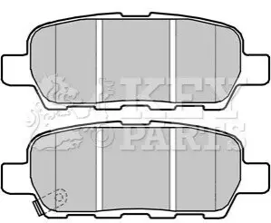 Гальмiвнi колодки дисковi KEYPARTS KBP2326
