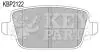 Гальмiвнi колодки дисковi KEYPARTS KBP2122 (фото 1)