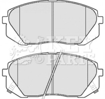 Гальмiвнi колодки дисковi KEYPARTS KBP2081