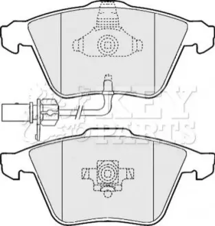Гальмiвнi колодки дисковi KEYPARTS KBP2013