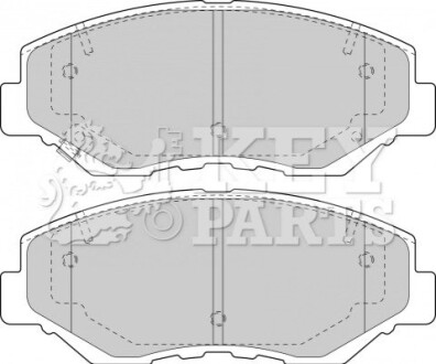 Гальмiвнi колодки дисковi KEYPARTS KBP1860