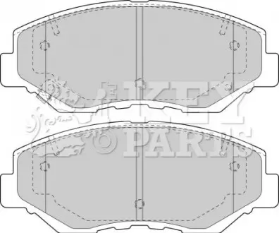 Гальмiвнi колодки дисковi KEYPARTS KBP1860
