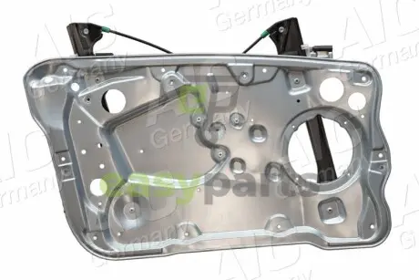Склопідіймач (передній) Skoda Fabia 99-08 (R) (електро) (без моторчика) (з пластиною) AIC 52077