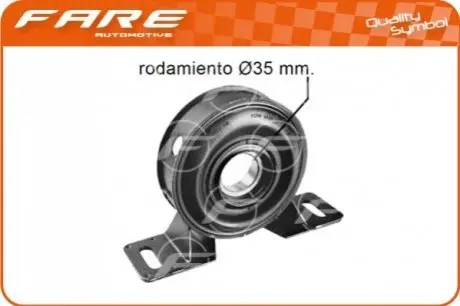 Пiдшипник пiдвiсний Fare 10755