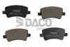 Колодки тормозные DACO 322571 (фото 1)