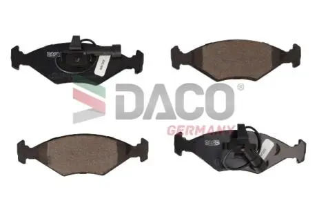 Колодки тормозные DACO 320909