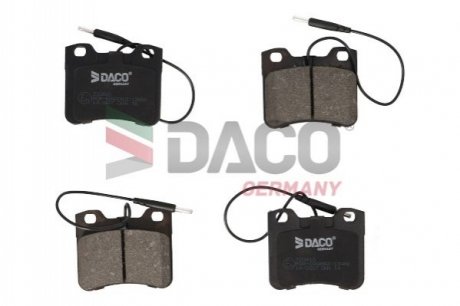 Тормозные колодки DACO 320610 (фото 1)