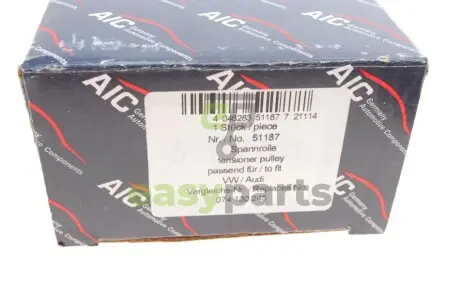 Ролик ГРМ VW LT/T4 2.5TDI (нижній) (натяжний для ПНВТ) (63х24) AIC 51187