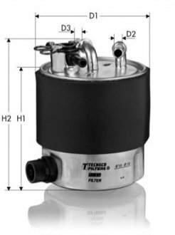Фильтр топлива TECNECO GS1200 (фото 1)