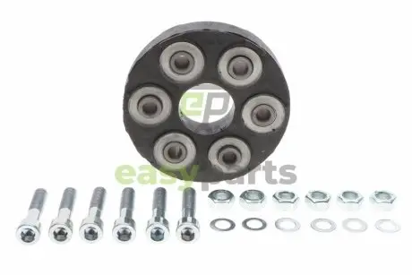 Муфта кардана еластична MB E-class (W210/W124) 1.8-3.0D 82-97 (к-кт) AIC 51436