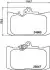 Колодки гальмівні дискові передні Lexus GS 300, 430, 450h 3.0, 4.5 (05-11) NISSHINBO NP1106 (фото 1)