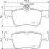 Колодки гальмівні дискові задні Ford Kuga (12-)/Mondeo (14-)/Ford Edge (15-) (NISSHINBO NP5081 (фото 1)