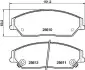 Фото 1 - колодки гальмівні дискові передні Toyota Camry 2.0, 2.5 (11-)/BYD M6, S6 2.0, NISSHINBO NP1052 Колодки гальмівні дискові передні Toyota Camry 2.0, 2.5 (11-)/BYD M6, S6 2.0, NISSHINBO NP1052 (фото 1)