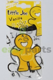 Ароматизатор паперовий Paper Joe Yellow/Vanilla (жовтий) LITTLE JOE LJP001