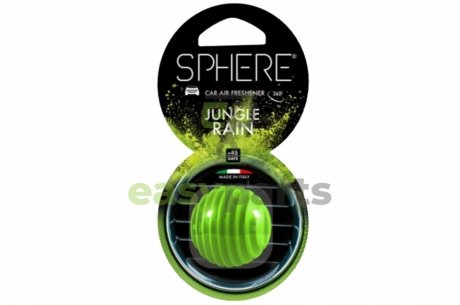 Ароматизатор на обдув SPHERE 360С Jungle Rain (Green) LITTLE JOE SPE002 (фото 1)