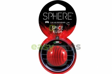 Ароматизатор на обдув SPHERE 360С Spice Rush (Red) LITTLE JOE SPE004