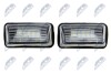 (2 шт к-кт/LED)Ліхтар номерного знака Citroen Berlingo, C3 Picasso, C4 Picasso I, Xsara Picasso Peugeot 206, 207, 306, 307, 406, 407 06.94- NTY ELP-CT-000 (фото 3)