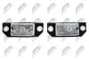 (2 шт к-кт)Ліхтар номерного знаку FORD FOCUS C-MAX, FOCUS II 10.03-09.12 NTY ELP-FR-000 (фото 4)