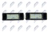 (2 шт к-кт/LED)Ліхтар номерного знаку Citroen C5 NTY ELP-PE-001 (фото 3)