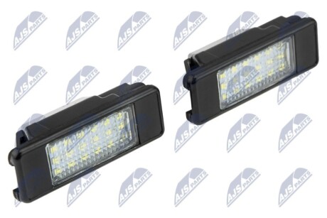 (2 шт к-кт/LED)Ліхтар номерного знаку Citroen C5 NTY ELP-PE-001 (фото 1)