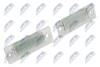 (2 шт к-кт/LED) Ліхтар номерного знаку VW T5 03-08/Caddy 04-08/Passat 01-05/Touran03-08/Skoda Super B 02-08 NTY ELP-VW-001 (фото 1)