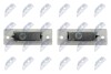 (2 шт к-кт/LED) Ліхтар номерного знаку VW T5 03-08/Caddy 04-08/Passat 01-05/Touran03-08/Skoda Super B 02-08 NTY ELP-VW-001 (фото 4)