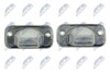 (к-кт 2шт/LED) Ліхтар номерного знаку VW T4 NTY ELP-VW-003 (фото 3)