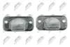 (к-кт 2шт/LED) Ліхтар номерного знаку VW T4 NTY ELP-VW-003 (фото 3)