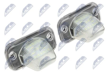 (к-кт 2шт/LED) Ліхтар номерного знаку VW T4 NTY ELP-VW-003