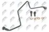 Патрубок турбокомпресора Citroen Berlingo Multispace, Berlingo/Minivan, C3 Picasso, C5 Iii Ford Focus Ii Peugeot 1007, 3008, 307, 308 I, 5008, Partner Tepee 1.6D 07.04- NTY ECD-CT-010 (фото 1)