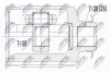 Шарнир равных угловых скоростей NTY NPW-HY-544 (фото 1)