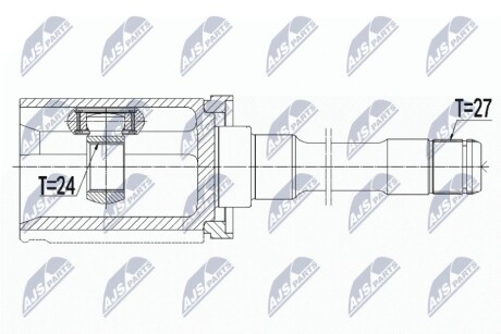 Шарнир равных угловых скоростей NTY NPW-BM-080