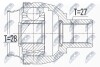 Шарнір рівних кутових швидкостей NTY NPW-ME-115 (фото 1)