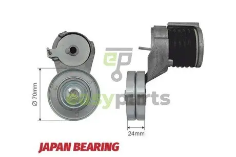 Натягувач ременя ручейкового NTY RNK-VW-024