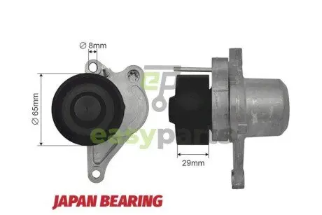 Натяжитель ремня ручейкового NTY RNK-NS-036