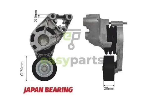 Натяжитель ремня ручейкового NTY RNK-AU-027