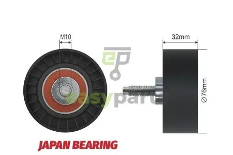 Натяжитель ремня ручейкового NTY RNK-CH-006