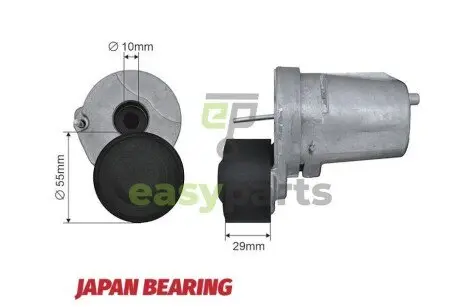 Натяжитель ремня ручейкового NTY RNK-BM-018