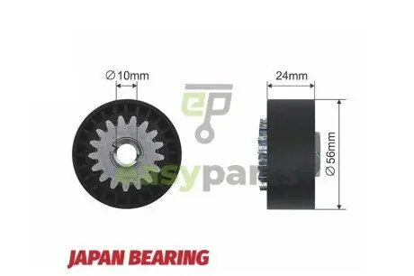 Ролик ручейкового ремня NTY RNK-RE-010