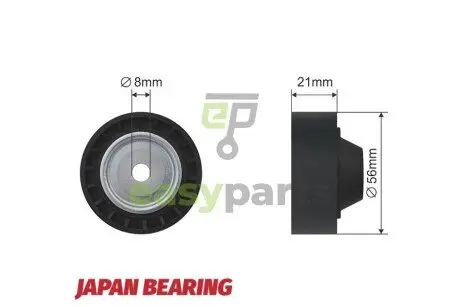 Ролик ручейкового ремня NTY RNK-RE-009