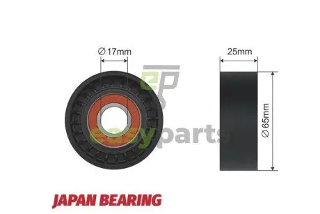 Ролик ручейкового ремня NTY RNK-PL-023
