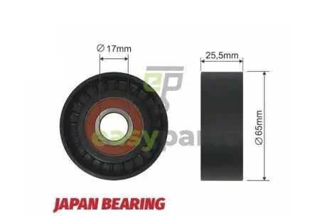 Ролик ручейкового ремня NTY RNK-PL-004