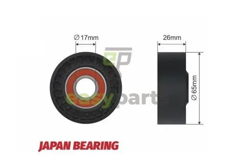Ролик ручейкового ремня NTY RNK-RE-001