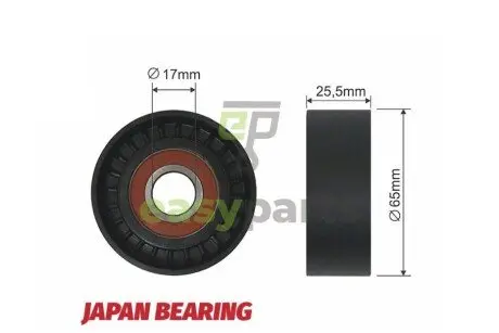 Ролик ручейкового ремня NTY RNK-CT-000