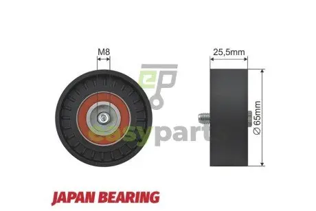 Ролик ручейкового ремня NTY RRK-AR-000