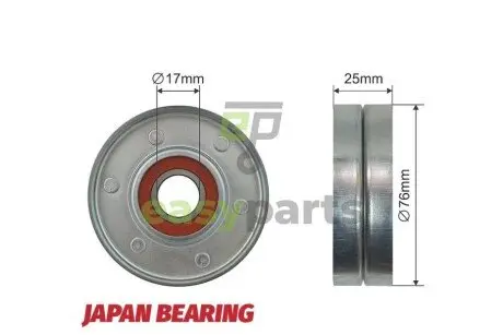 Ролик ручейкового ремня NTY RNK-VW-008