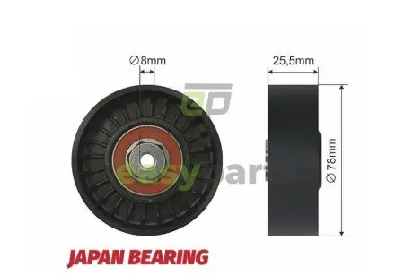 Ролик ручейкового ремня NTY RNK-VW-004