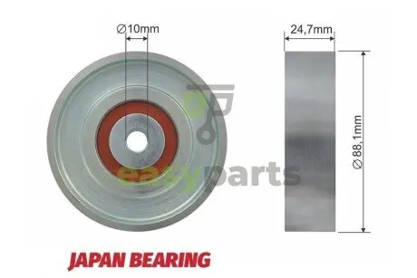Ролик ручейкового ремня NTY RNK-TY-031
