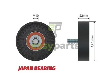 Ролик ручейкового ремня NTY RNK-KA-005